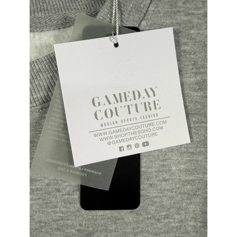 NEW Gameday Couture Detroit Lions Always on Repeat Oversized Sweater Size M